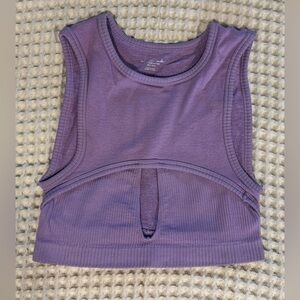 Urban Outfitters Purple Crop Top